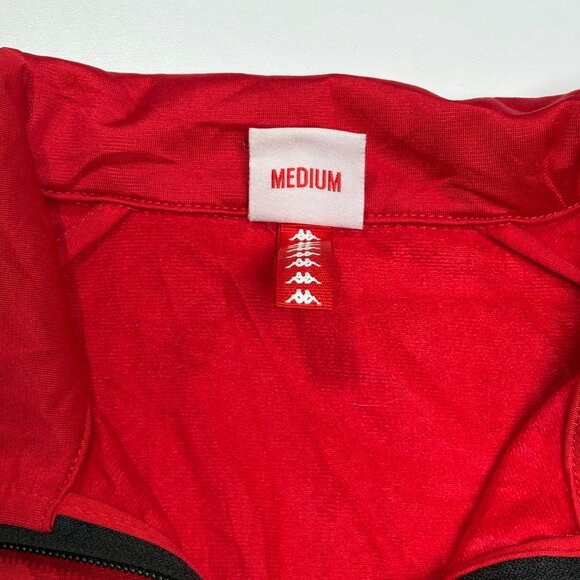 Kappa Red Black Banda Astoria Track Jacket - Picture 4 of 11